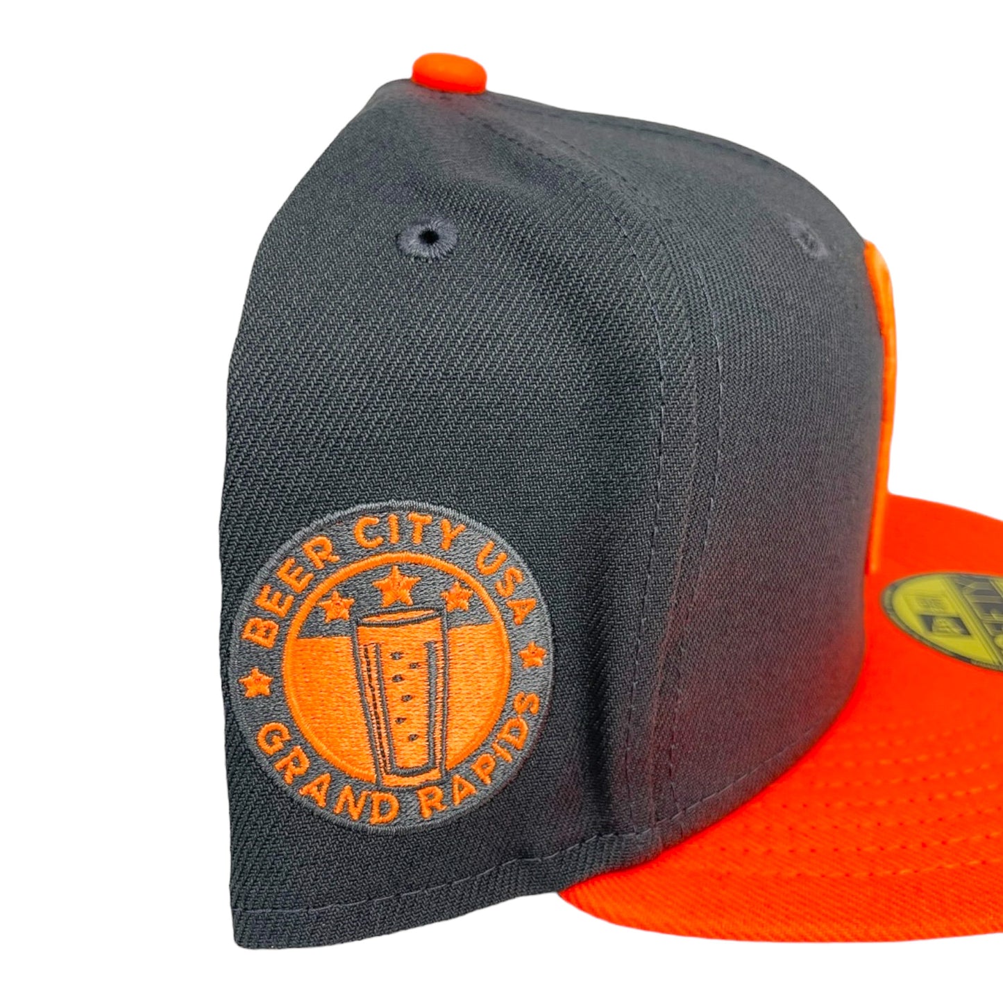 New Era Reynolds Beer City USA 59Fifty Fitted - Grey/Orange