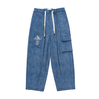 Honor The Gift Corduroy Baggy Pant - Blue