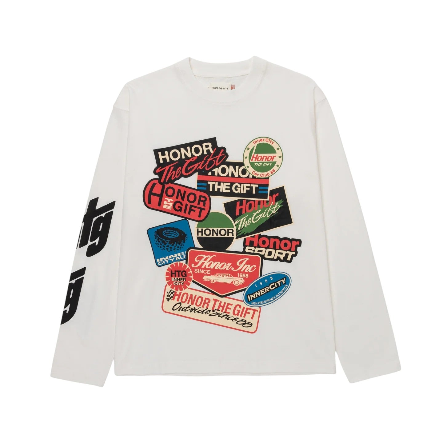 Honor The Gift Fuel LS Tee - White