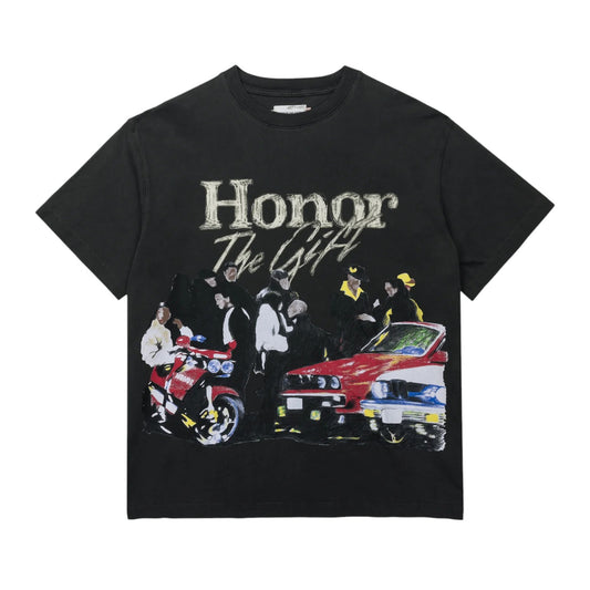 Honor The Gift Shift SS Tee - Black