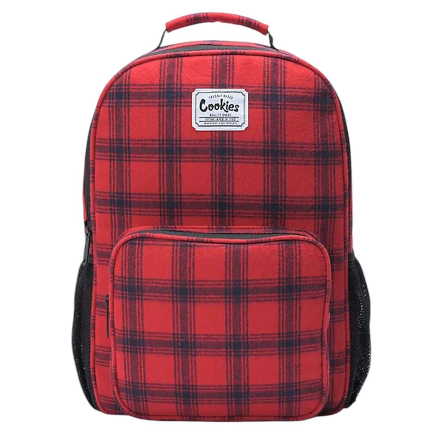 Cookies Lumberjack Plaid Smell Proof Backpack