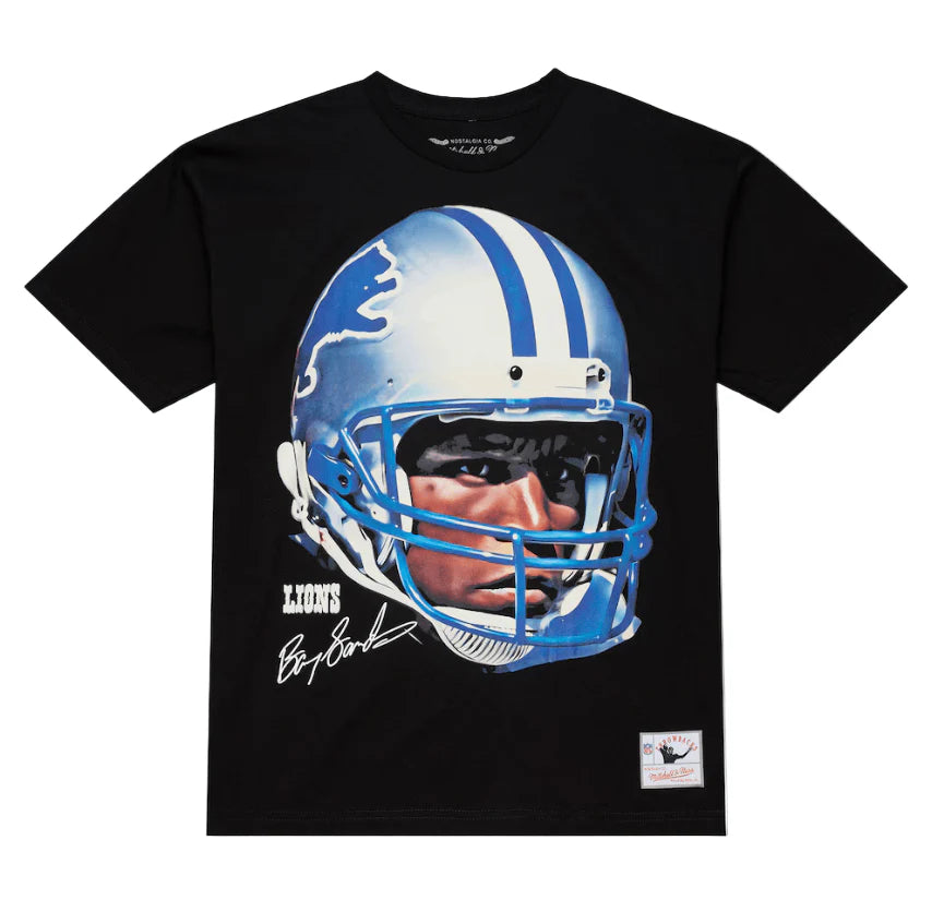 Mitchell & Ness NFL Big Face Tee - Barry Sanders