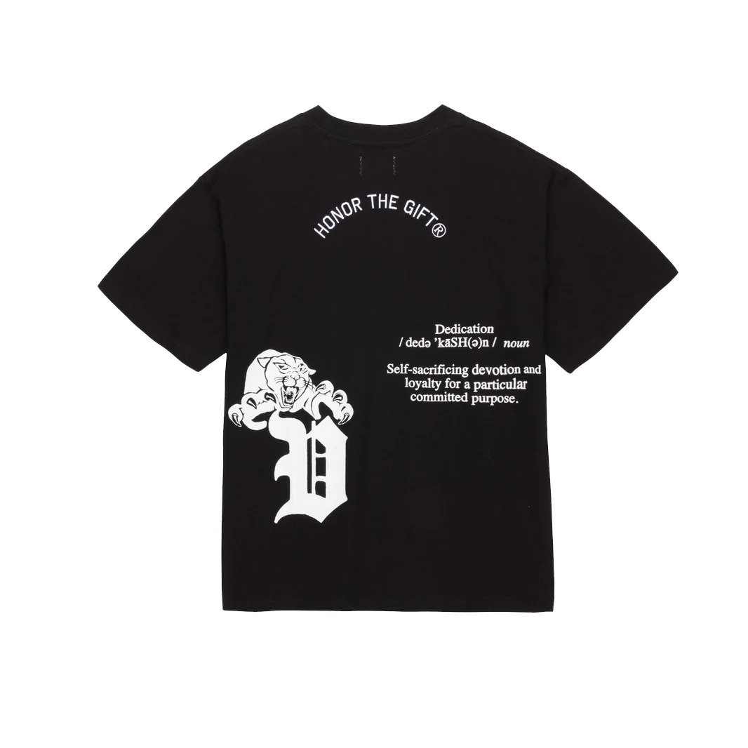 Honor the Gift Dedication SS Tee - Black