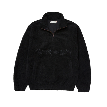 Honor The Gift C-Fall Script Sherpa Pullover - Black