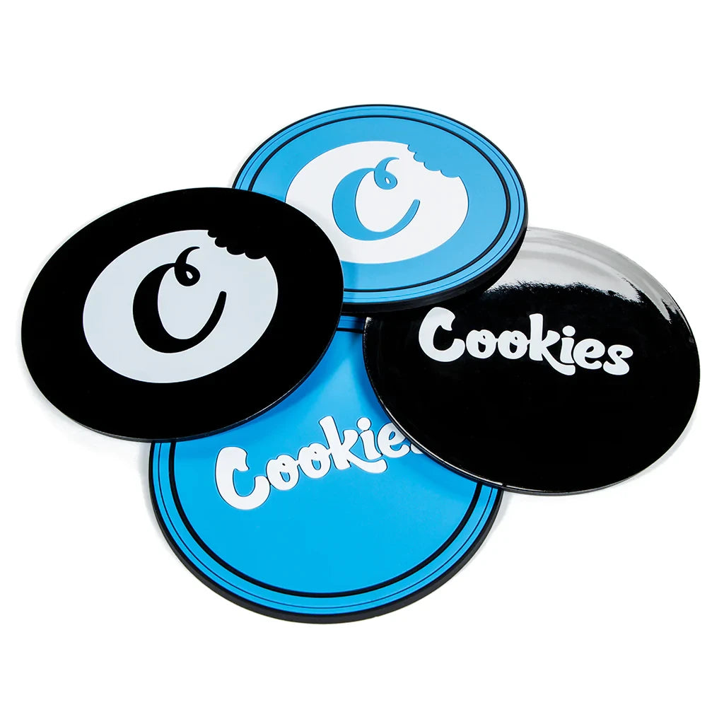 Cookies 4-Pack of 4" Silicone Table Coasters