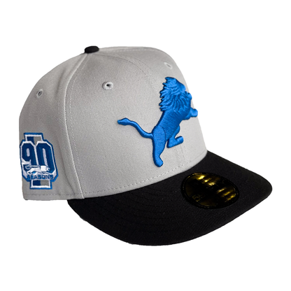 New Era Detroit Lions 90 Seasons Color Rush Pack 59Fifty - Grey