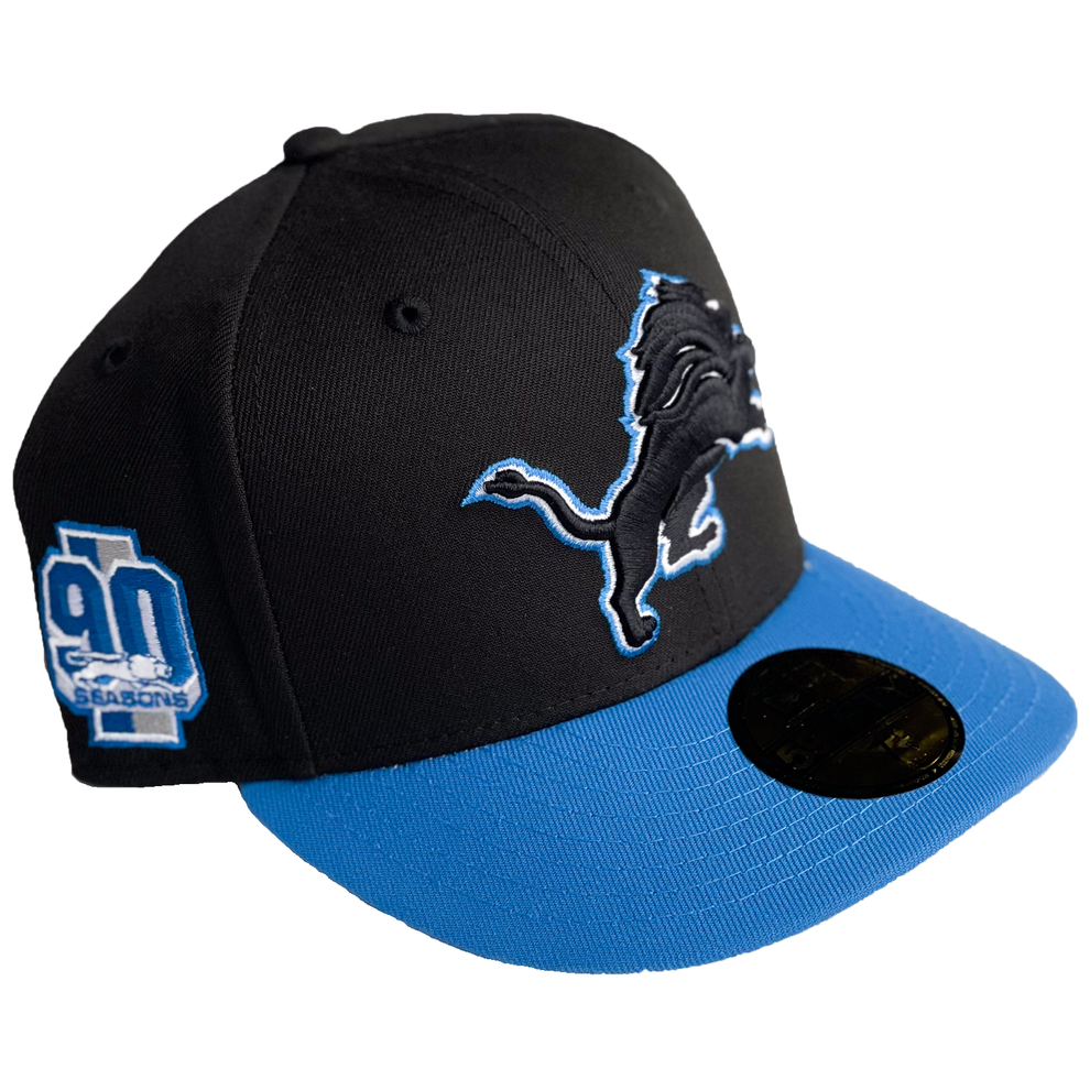 New Era Detroit Lions 90 Seasons Color Rush Pack 59Fifty - Black ...