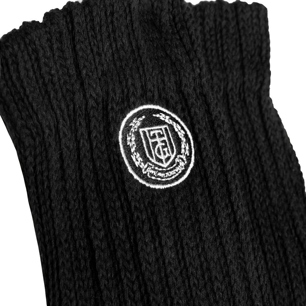 Honor The Gift Loose Knit Socks - Black