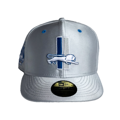 New Era Detroit Lions 90 Seasons Helmet Pack 59Fifty -Silver