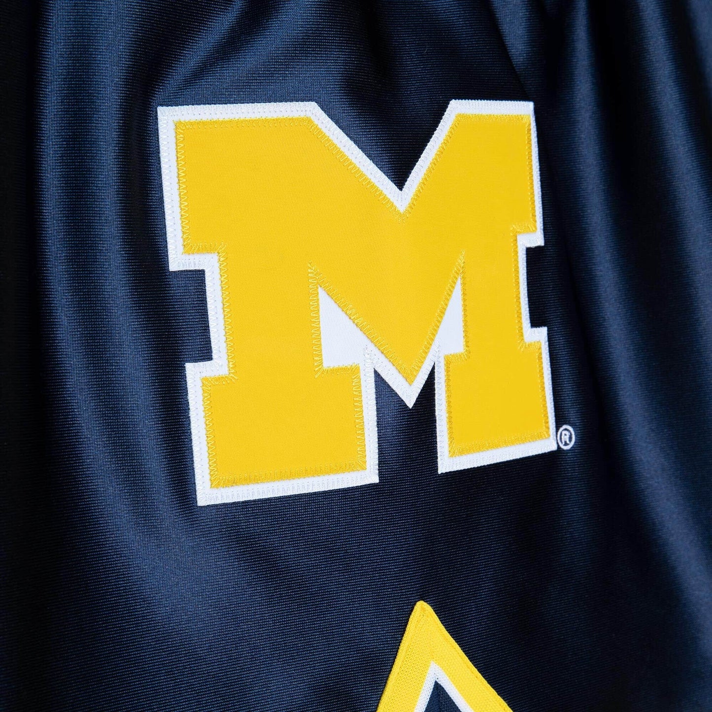 Mitchell & Ness University of Michigan 1991 Authentic Shorts - Navy