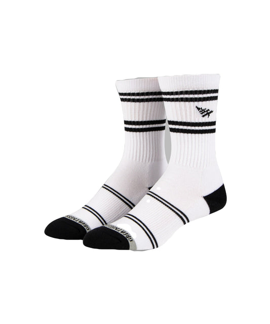 Paper Planes Classic Crew Sock - White