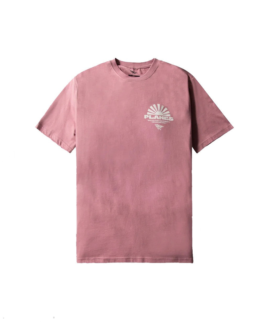 Paper Planes Fortress of Gratitude Tee - Rose