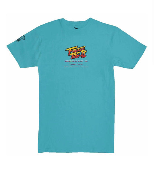 Paper Planes Freeze Tag Tee - Scuba Blue