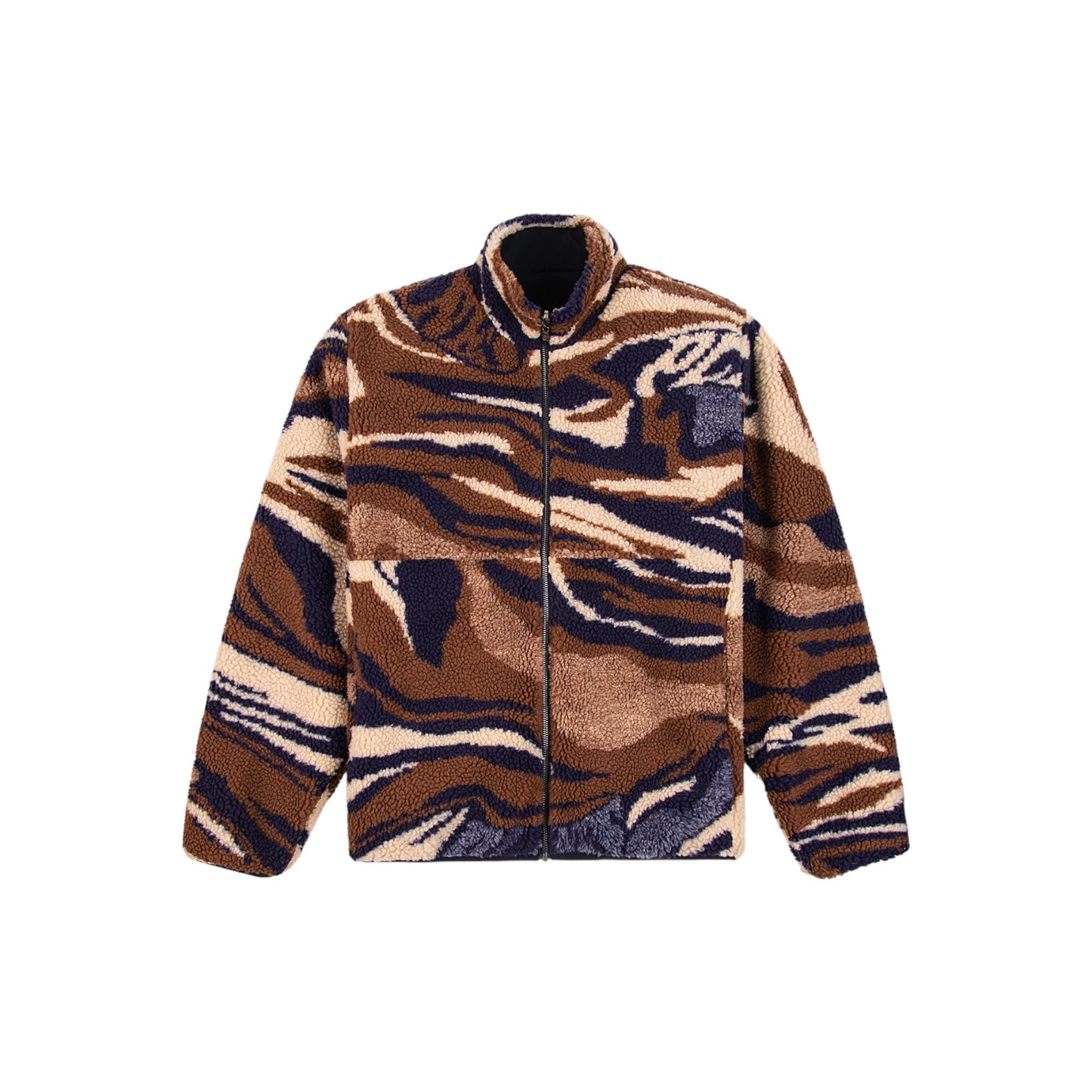 Paper Planes Marble Fleece Reversible Jacket