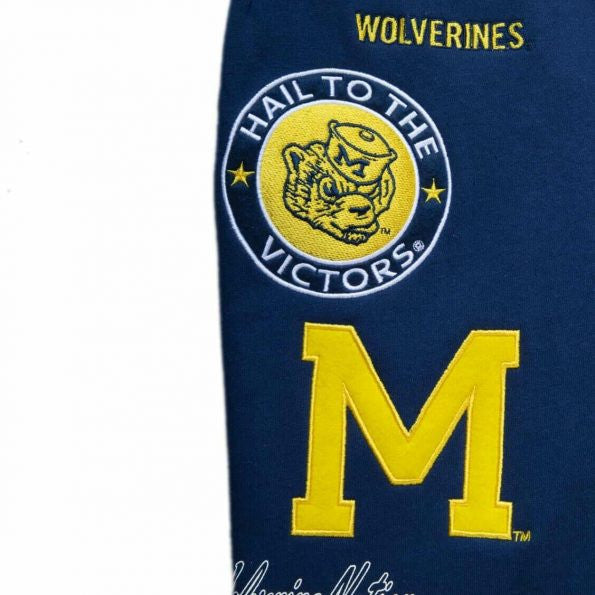 Mitchell & Ness City Collection Fleece Pants - Michigan