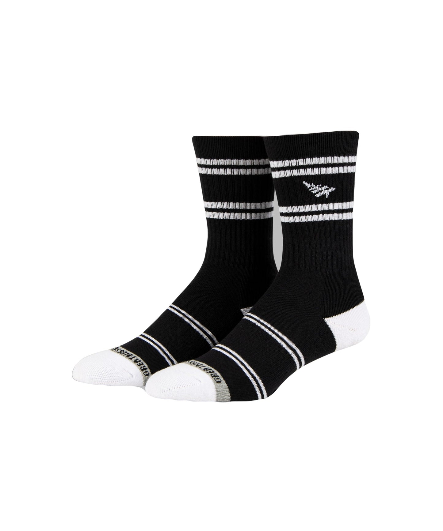 Paper Planes Classic Crew Sock - Black