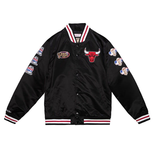 Mitchell & Ness Chicago Bulls Champ City Satin Jacket