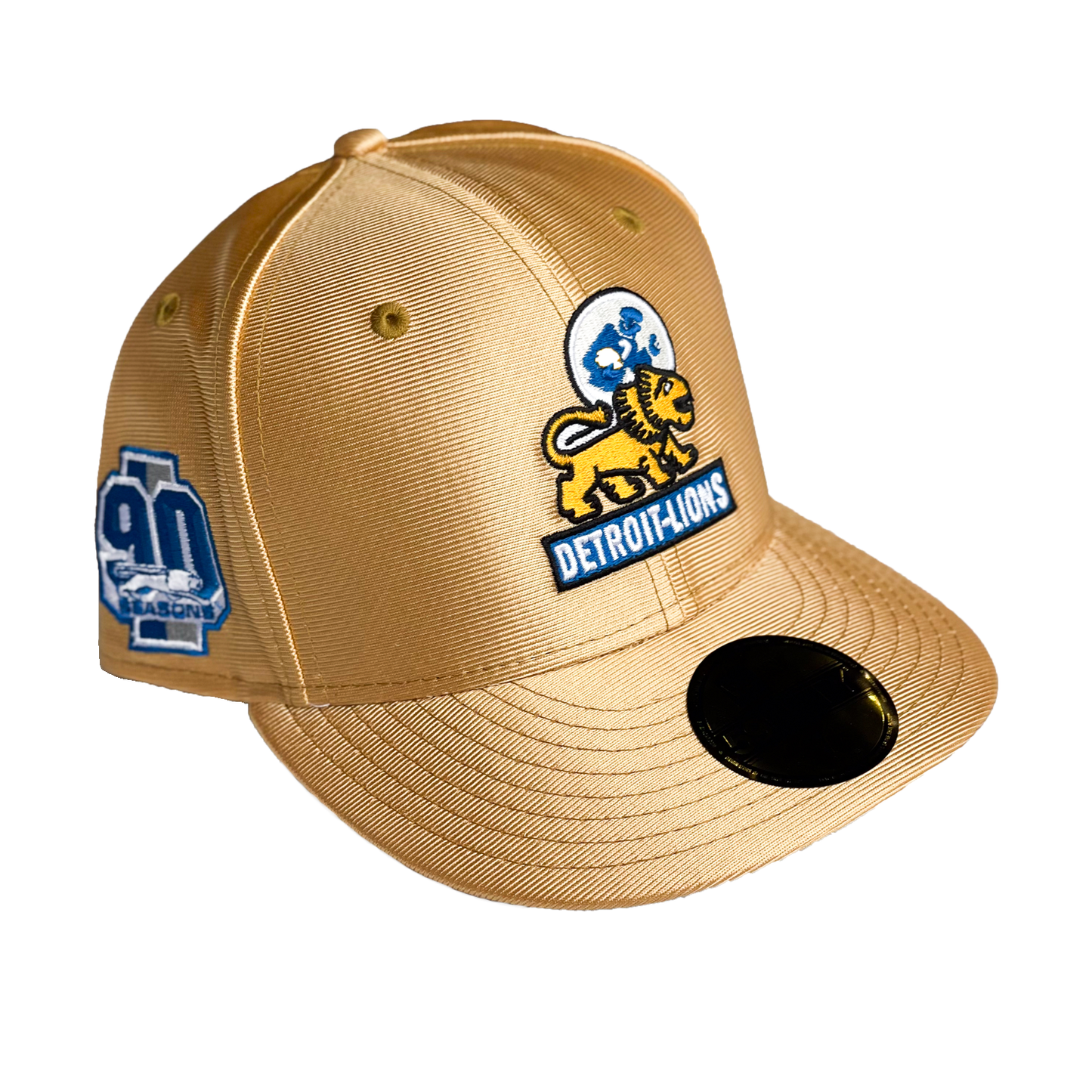 New Era Detroit Lions 90 Seasons Helmet Pack 59Fifty - Gold