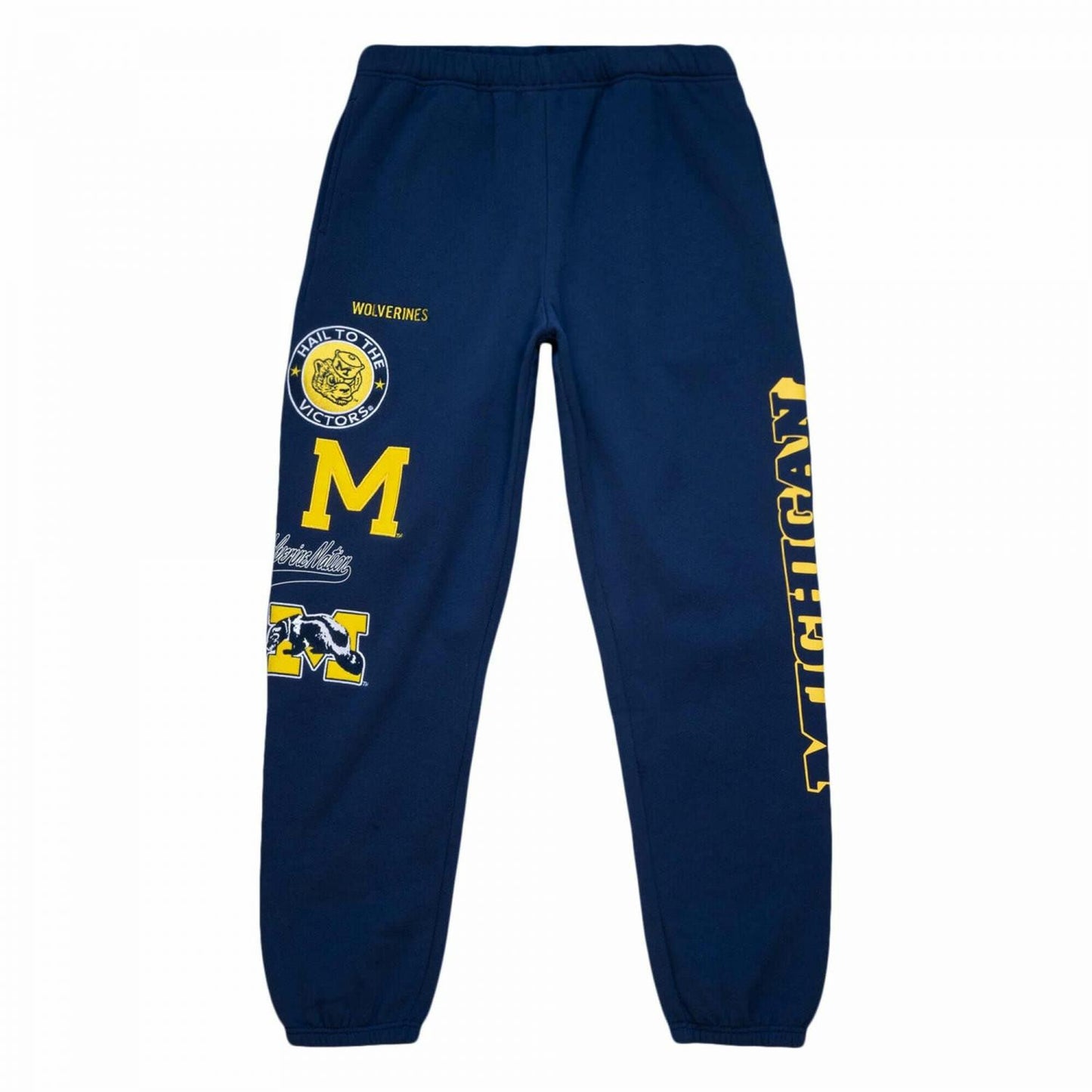 Mitchell & Ness City Collection Fleece Pants - Michigan