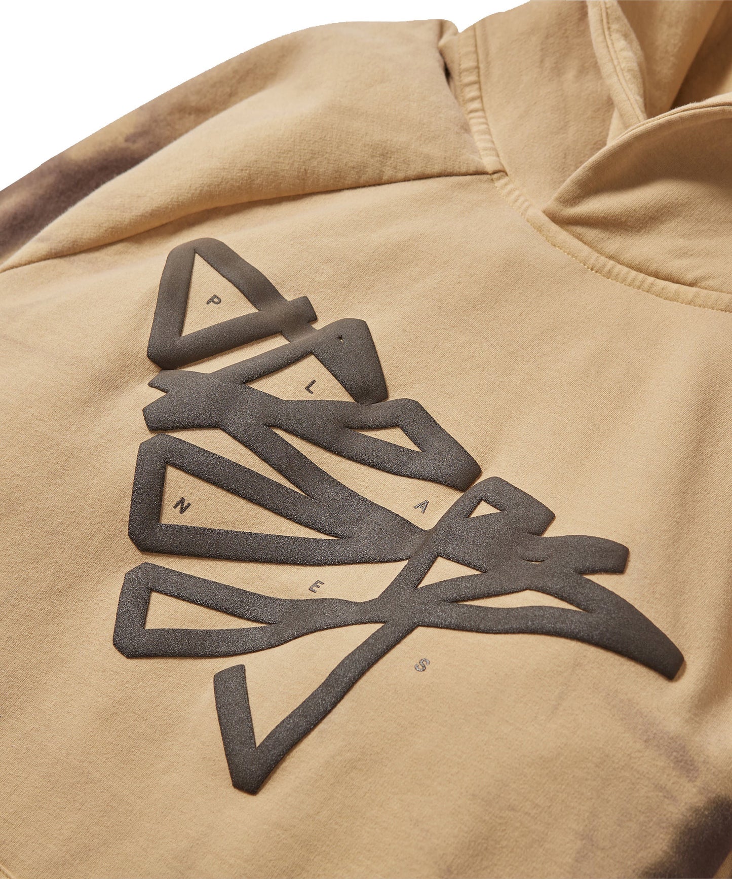 Paper Planes Path to Greatness Tie Dye Hoodie - Tan