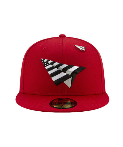 Paper Planes Crimson Crown Fitted